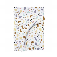 Подростковая постель с простыней на резинке CURCUMA CS3 COSAS Горчичный 160х220 см Конотоп