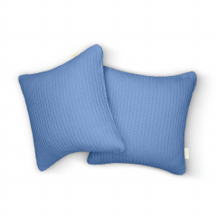 Наволочка COSAS Cloud Knitted Braid 40х40 см Небесний Київ