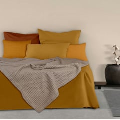 Покривало 160х230 см Magnolia Greek Waffle COSAS Кремовий Дзензелівка