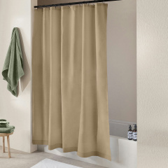 Шторка для душа и ванной COSAS SAND с кольцами 180х180 см Бежевый Новая Прага