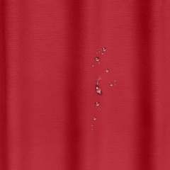 Шторка для душа и ванной COSAS CHILLI с кольцами 180х180 см Красный Сарны