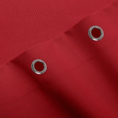 Шторка для душа и ванной COSAS CHILLI с кольцами 180х180 см Красный Сарны