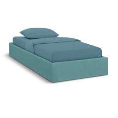 Ліжко односпальне COSAS Papaya Nevada 90х200 см Бірюзовий Київ