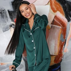 Піжама жіноча COSAS Pure Essence M Смарагловий Вишгород