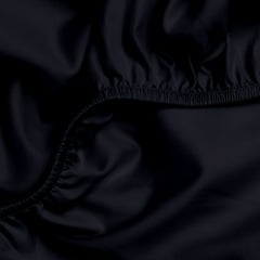 Простирадло на резинці сатин 120х200 см BLACK Cosas Ясногородка