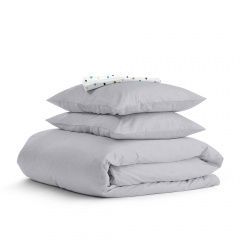 Полуторное постельное белье COSAS Smoky CS10 160х220 см Разноцветный Кропивницкий