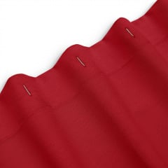 Шторка для душу та ванної COSAS CHILLI 180x180 см Червоний Гуляйполе