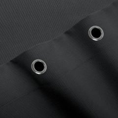 Шторка для душу та ванної COSAS BELUGA з кільцями 180х200 см Графітовий Кобижча