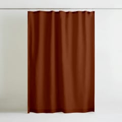 Шторка для душа и ванной COSAS CINNAMON с кольцами 180х180 см Коричневый Братское