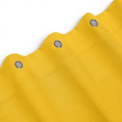 Шторка для душу та ванної COSAS SUMMER з кільцями 180х180 см Жовтий Сарни