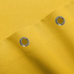 Шторка для душу та ванної COSAS SUMMER з кільцями 180х180 см Жовтий Сарни