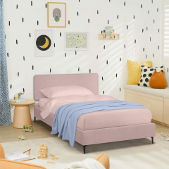 Ліжко односпальне COSAS Kiwi Candy 90х200 см Рожевий Надвірна