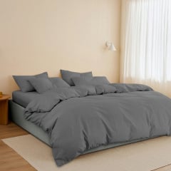 Ліжко двоспальне COSAS Papaya Stone 160x200 см Базальт Ужгород