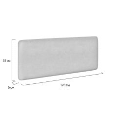 Узголів'я для ліжка COSAS Bali Lavender 55x170 см Лаванда Мелітополь