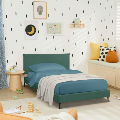 Ліжко односпальне COSAS Mandarin Forest 90х200 см Зелений Бородянка