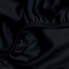 Простыня на резинке в детскую кроватку 60х120 см сатин BLACK Cosas Киев