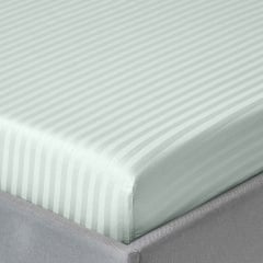 Євро простирадло 220х240 см сатин PISTACHIO Cosas М'ятний Слов'янськ