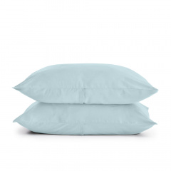 Набор наволочки и простыни 3 шт SKYEY COSAS голубой Ладан
