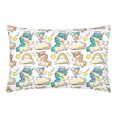 Євро наволочка COSAS WHITE UNICORN Ранфорс 50х70 см Білий Охтирка