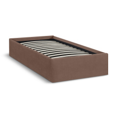 Ліжко односпальне COSAS Papaya Rum 90х200 см Коричневий Вишгород