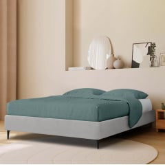 Ліжко двоспальне COSAS Kiwi Rocky 180х200 см Сірий Нова Каховка