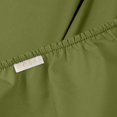 Набор Простыня на резинке 180х200 см 2 шт SAGE Cosas Фиолетово-зеленый Петрово