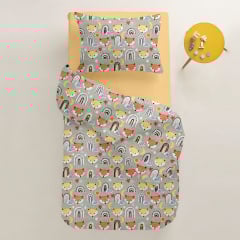 Підковдра дитяча 110х140 см FOX CS1 COSAS Сірий Єланець