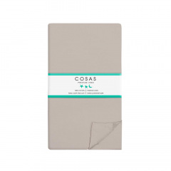 Євро постіль з простирадлом на гумці Bronze COSAS Кварц 200х220 см Нова Прага