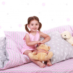 Набір наволочок COSAS GREY CROWNS 40х60 см Сірий Березне