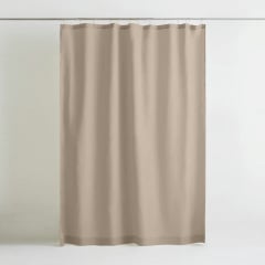 Шторка для душа и ванной COSAS SAVANA с кольцами 180х200 см Бежевый Петрово