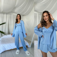 Домашній одяг жіночий COSAS Olympia M Блакитний Костопіль