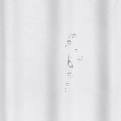 Шторка для душа и ванной COSAS SNOW с кольцами 180х200 см Белый Новониколаевка