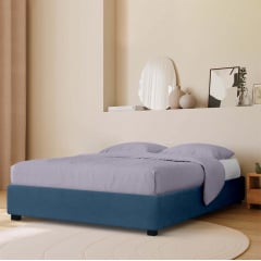 Ліжко двоспальне COSAS Mango Indigo 160x200 см Електрик Дніпрорудне
