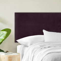 Изголовье для кровати COSAS Cuba Grape 55x170 см Фиолетовый Бородянка