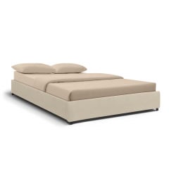 Ліжко двоспальне COSAS Mango Pastel 180x200 см Ваніль Ромни