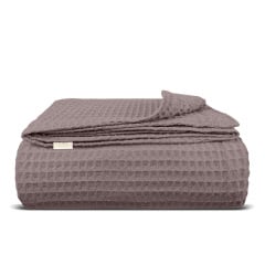 Плед-покрывало вафельное COSAS 200х220 см Aurora Greek Waffle Лаванда Хмельницкий