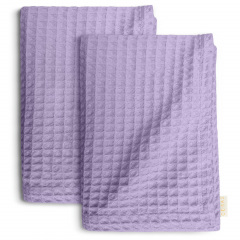 Вафельні рушники COSAS Lavande Greek Waffle Лавандовий 2 шт Миргород
