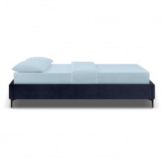 Ліжко двоспальне COSAS Mandarin Navy 160х200 см Синій Братське