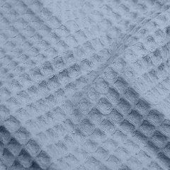 Плед-покривало вафельне COSAS 240х260 см Maya Greek Waffle Сизий Бориспіль