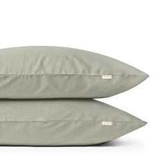 Евро постель сатин с простыней на резинке SHADOW Cosas Оливка 200х220 см Братское