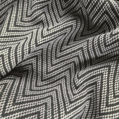 Плед бавовняний COSAS ZIGZAG 180х230 см CS5 Чорний Бердянськ