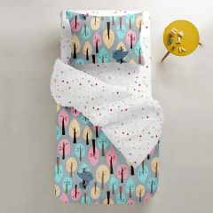 Евро наволочка COSAS GREY WOLF Ранфорс 50х70 см Серый Новая Каховка