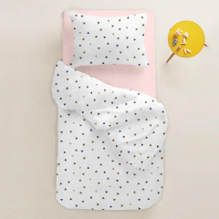 Подростковая постель с простыней на резинке ROSE DELTA COSAS Белый 155х215 см Приморск