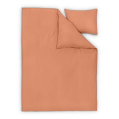Підліткова постіль без простирадла AMBER Cosas Теракотовий 155х215 см Жмеринка