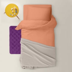 Підліткова постіль без простирадла AMBER Cosas Теракотовий 155х215 см Жмеринка