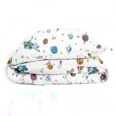 Пододеяльник детский 110х140 см SPACEMAN CS1 COSAS Белый Дубно