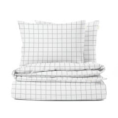 Полуторна постіль без простирадла Cell COSAS Білий 160х220 см Дубно