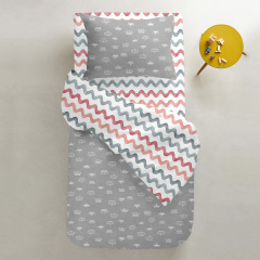 Підліткова підковдра COSAS GREY CROWN CS1 Ранфорс 155х215 см Сірий Київ