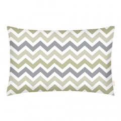Дитяча наволочка COSAS ZIG GREY BEIGE Ранфорс 40х60 см Бежевий Братське