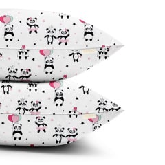 Набір наволочок COSAS ROSE PANDA 50х70 см Рожевий Ясногородка